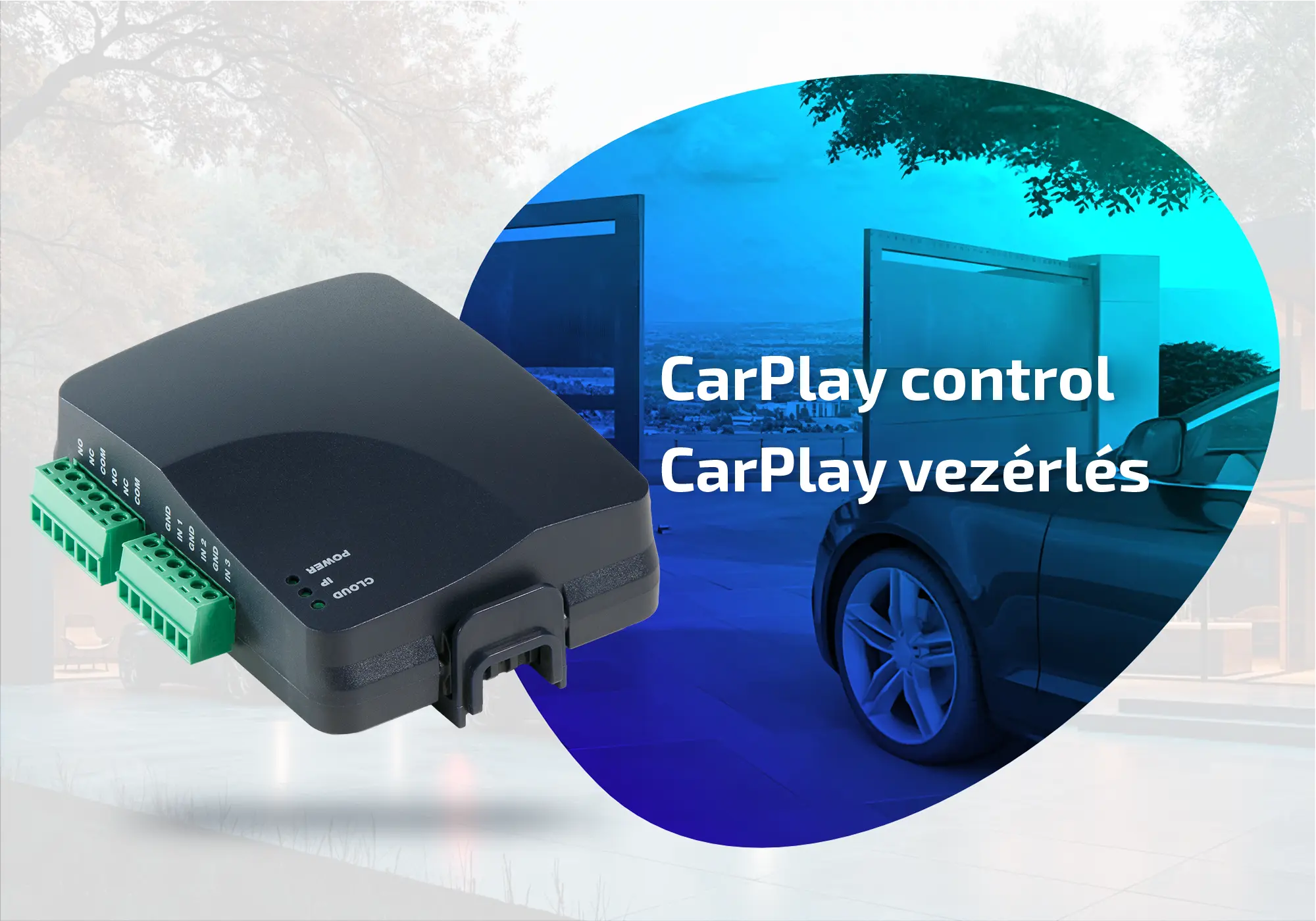 OPEN.ioting POWER 12-24V smart gate opener