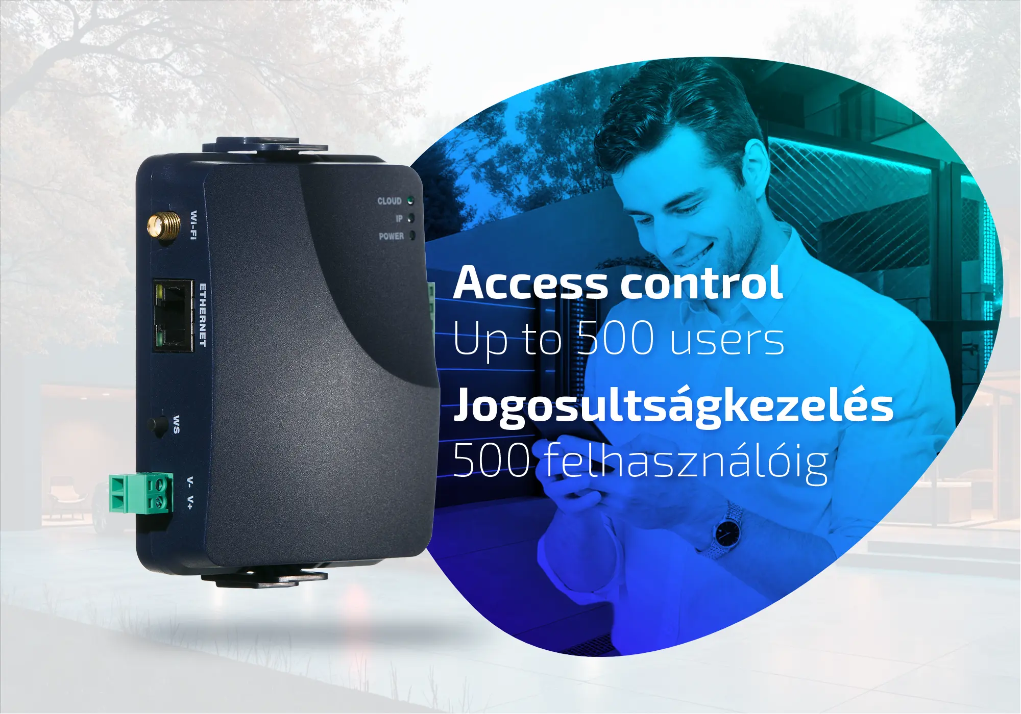 OPEN.ioting POWER 12-24V smart gate opener