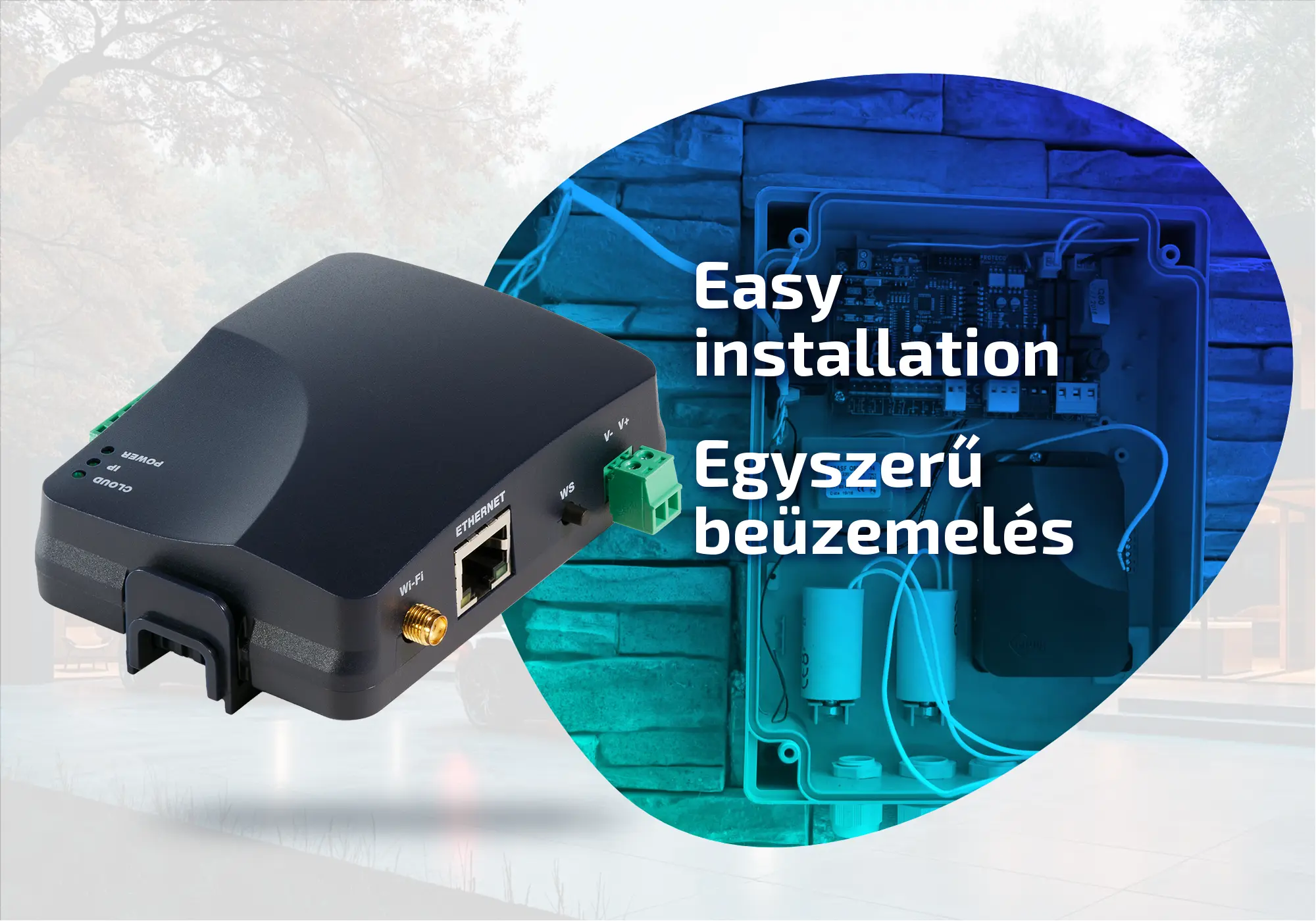 OPEN.ioting POWER 12-24V smart gate opener